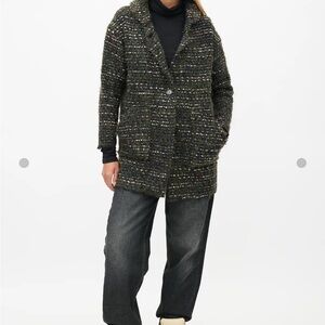 Isabel Marant Multicolor Tweed Teddy Jacket